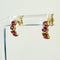 Boucles d'oreilles Boucles d’oreilles or jaune et rubis 58 Facettes INV019