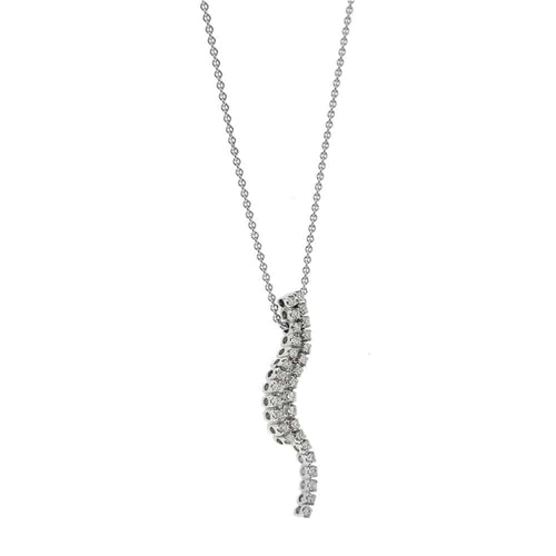 Collier Collier avec pendentif et diamants 58 Facettes 29888