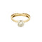 Bague 54 Bague en or jaune, or blanc et diamant 58 Facettes BEA3552