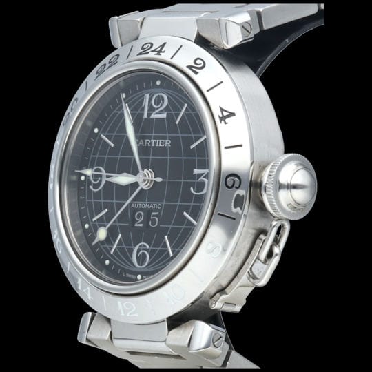 Montre Cartier Montre Pasha Gmt 58 Facettes MT40894