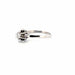 Bague 57 Solitaire Or Blanc Diamant 58 Facettes 3-GS30185-01