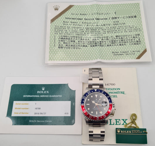 Montre ROLEX GMT-Master 16700 Pepsi 58 Facettes 16700-2-1-1-1