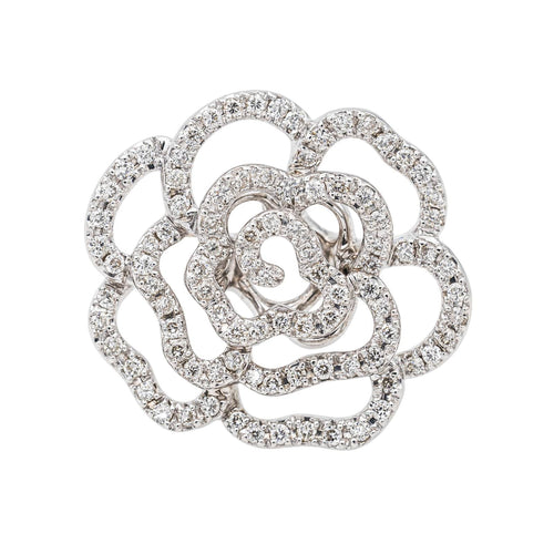 Bague 50 Bague Cocktail Or blanc Diamant 58 Facettes 3230361CN