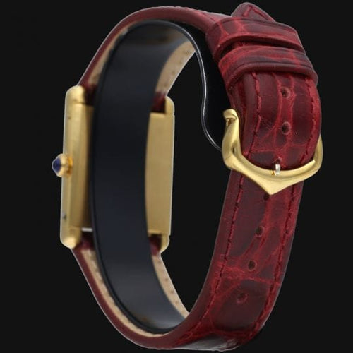 Montre Cartier Montre Tank Vermeil 58 Facettes MT42249