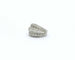 Bague 52 Bague en or blanc sertie de diamants pavés (2,30 ct). 58 Facettes 6365