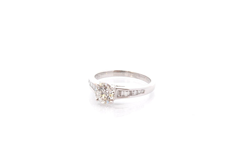 Bague Solitaire diamant 0,95ct H/VS2 58 Facettes 26744