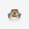 Bague Bague en diamant taille coussin de 11,64 carats, couleur marron foncé-jaune, SI1, GIA 58 Facettes 22297R