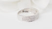 Bague 50 Bague en or blanc et diamants 58 Facettes 21045