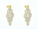 Boucles d'oreilles Boucles d'oreilles en or jaune avec 5,76 carats de diamants 58 Facettes