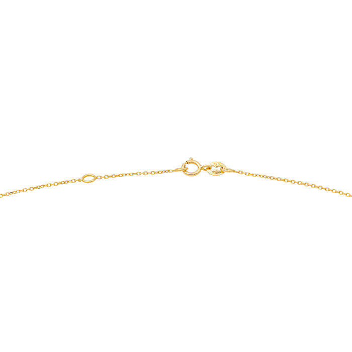 Yellow Gold Diamond Necklace