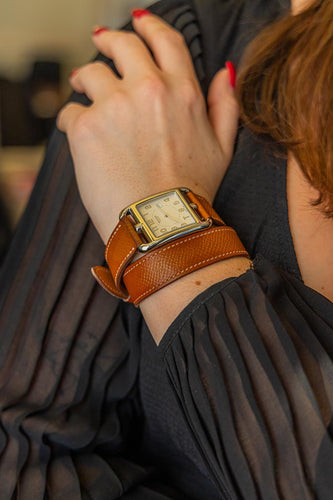 Montre Hermès Montre Cape Cod Acier 58 Facettes 2999636CN