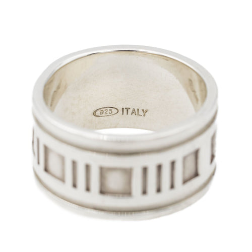 Bague 62 Tiffany & Co Bague Atlas Argent 58 Facettes 3475766CN