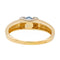 Bague 55 Bague Or jaune, Or blanc Saphir, Diamant 58 Facettes 2732084CN