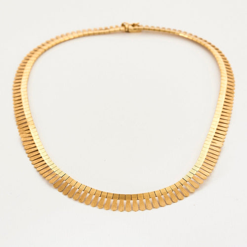 Collier Collier collerette or jaune 58 Facettes RAM2656