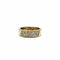Bague jonc or jaune et diamants 58 Facettes Z1351602