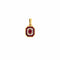 Pendentif Pendentif Or Jaune & Rubis 58 Facettes C4PE-GS26328-02