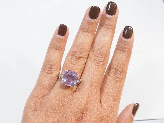 Bague 54 Bague Mauboussin "Gueule d'Amour" en or blanc et diamands 58 Facettes 33211