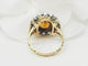 Bague 52.5 Bague ancienne en or jaune, topaze et diamants 58 Facettes 33282