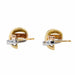 Boucles d'oreilles Guy Laroche Boucles d'oreilles Demi créoles Or blanc 58 Facettes 3121271CN