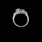 Bague Victorian Certified Natural Unheated Ruby Diamond Vous et Moi Ring 58 Facettes