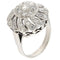 Bague 55 Bague en or blanc avec diamants de 2,23 ct 58 Facettes G3811