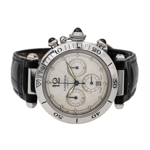 Montre Cartier Montre Pasha Acier 58 Facettes 2912909CN