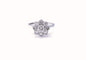 Bague 58 Bague marguerite diamants or blanc 58 Facettes Bag.marg-1680