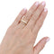 Bague 54 Bague Boucheron,"Quatre", en ors rose, blanc et jaune. 58 Facettes 33386