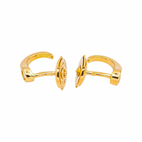 Boucles d'oreilles Boucles d'oreilles Puces Or jaune Diamant 58 Facettes 4830441CN