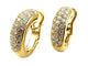 Boucles d'oreilles CARTIER. Boucles d'oreilles vintage or et diamants 58 Facettes