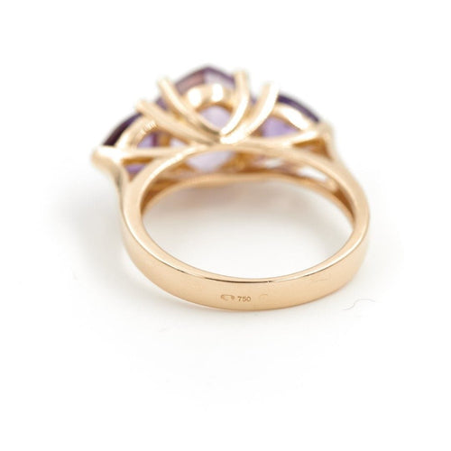 Bague 57.5 Bague Cocktail Or jaune Améthyste 58 Facettes 1931138CN