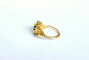 Bague 54 Bague bandeau émeraude et diamants en or jaune 18k 58 Facettes