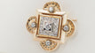 Pendentif Broche pendentif Or Diamants 58 Facettes 32433