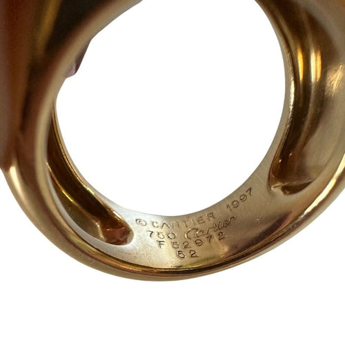 Bague 52 CARTIER - Bague "Nouvelle Vague"- en or jaune 58 Facettes