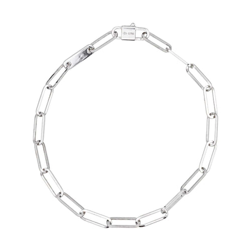 Dinh Van Bracelet Maillon Or blanc 58 Facettes 4815886CN