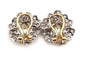 Boucles d'oreilles Boucles d'oreilles en or blanc et jaune avec diamants 58 Facettes