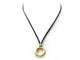 Collier collier CHAUMET pendentif anneau gm or jaune 18k 19gr & diamants 58 Facettes 265203