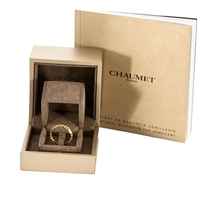 CHAUMET - Anello Bee my love in oro giallo con diamanti