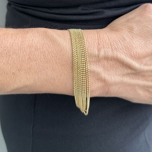 Bracelet Bracelet à plusieurs brins 58 Facettes 37928