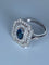 Bague 50 Bague Art Deco en Or jaune, diamants et saphir 58 Facettes