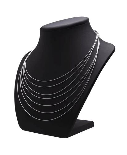 Colier Colier Pequignet Aur alb 18K 58 Facettes BO200172/ONDESMAGNETIQUESPEQUIGNET