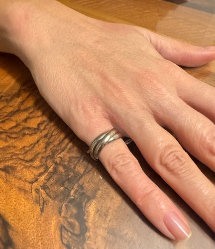 Bague 51 Cartier - Bague Trinity en or gris 58 Facettes