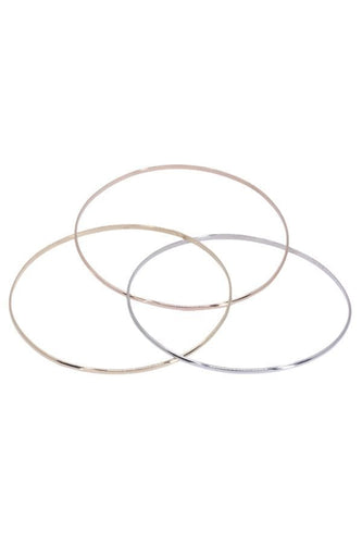 Bracelet Bracelet 3 anneaux 3 ors 58 Facettes 091771