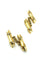 Boutons de manchette HERMES. Boutons de manchettes vintage or jaune 18K 58 Facettes
