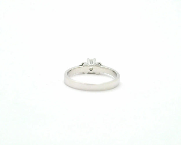 Bague Bague solitaire Damiani en or blanc sertie de diamants de 0,18 ct 58 Facettes 8745