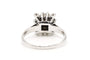 Bague 55 Bague contemporaine en or blanc sertie de diamants (+-0.37ct) 58 Facettes 22591