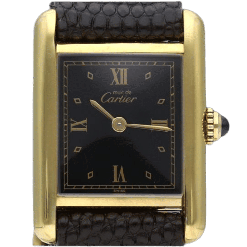 Montre Cartier Montre Tank Vermeil 58 Facettes MT41169