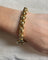 Bracelet Bracelet or jaune et saphir 58 Facettes