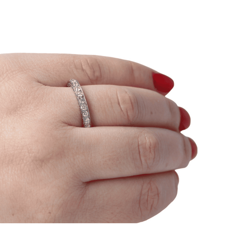 Bague ALLIANCE DIAMANT 58 Facettes 4034