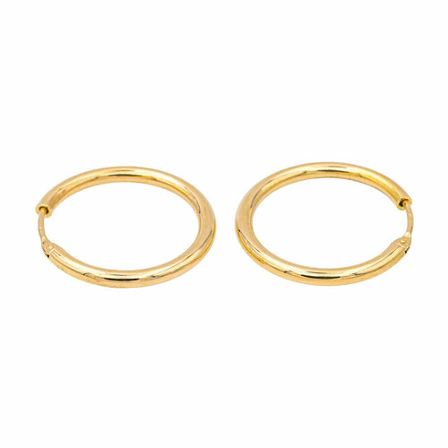 Boucles d'oreilles Boucles d'oreilles Créoles Or jaune 58 Facettes 4076582RV